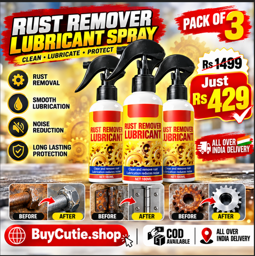 Rust Remover Lubricant Spray (Pack of 3)